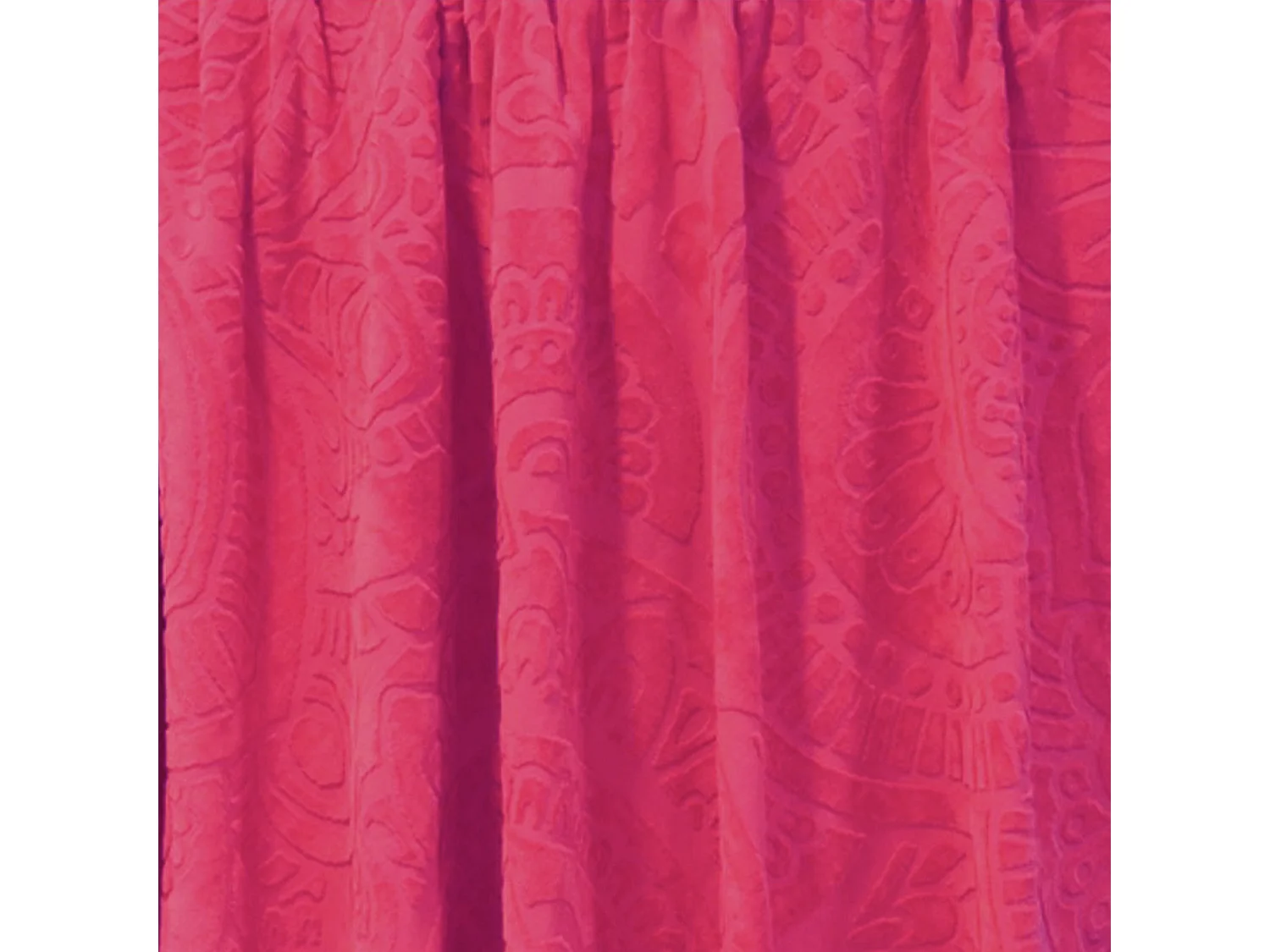 Drap de plage rond 180 cm TRACCIA Rose