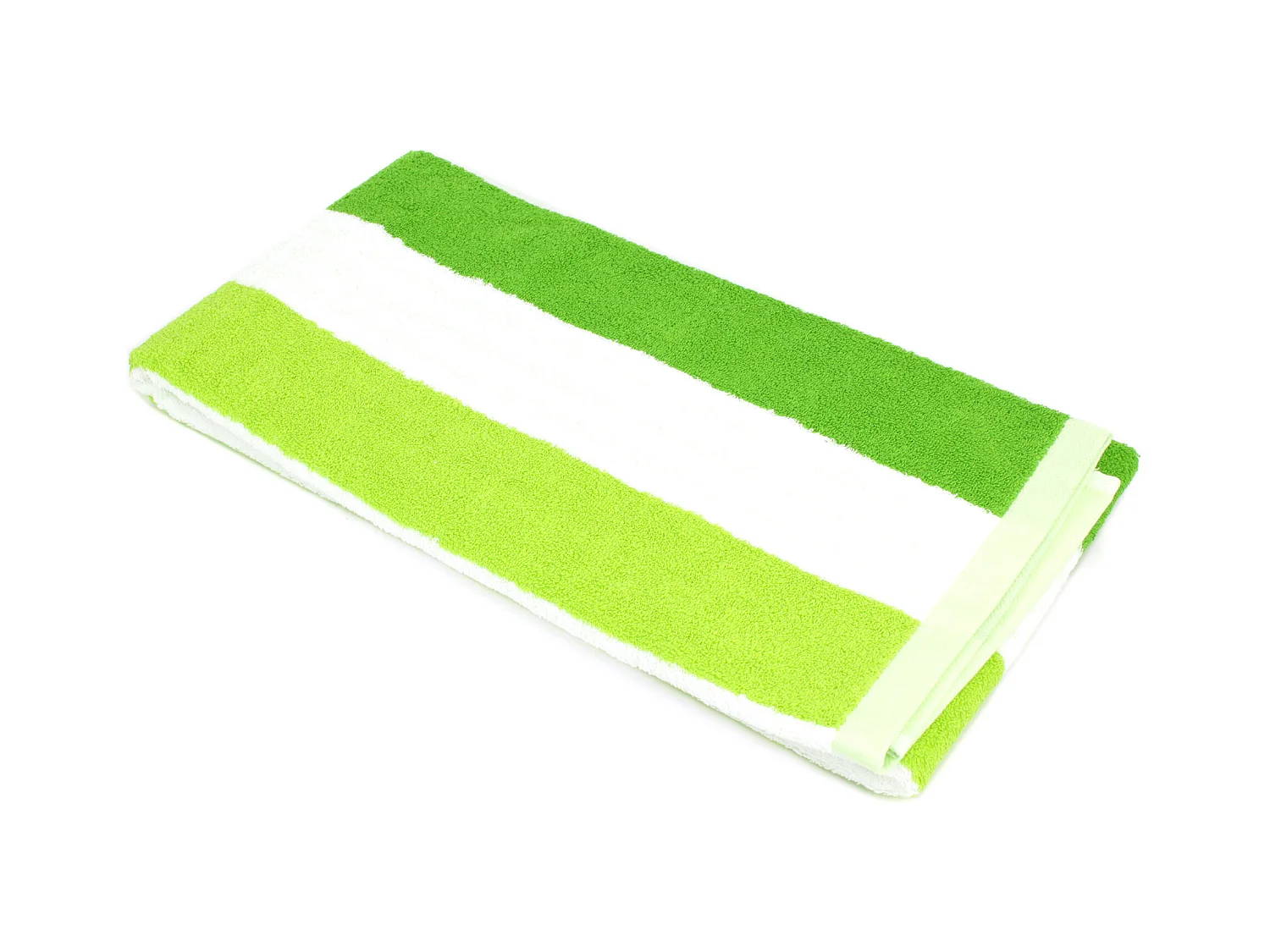 Drap de douche 70x140 cm coton 480 g/m2 CLASSIC STRIPES Vert