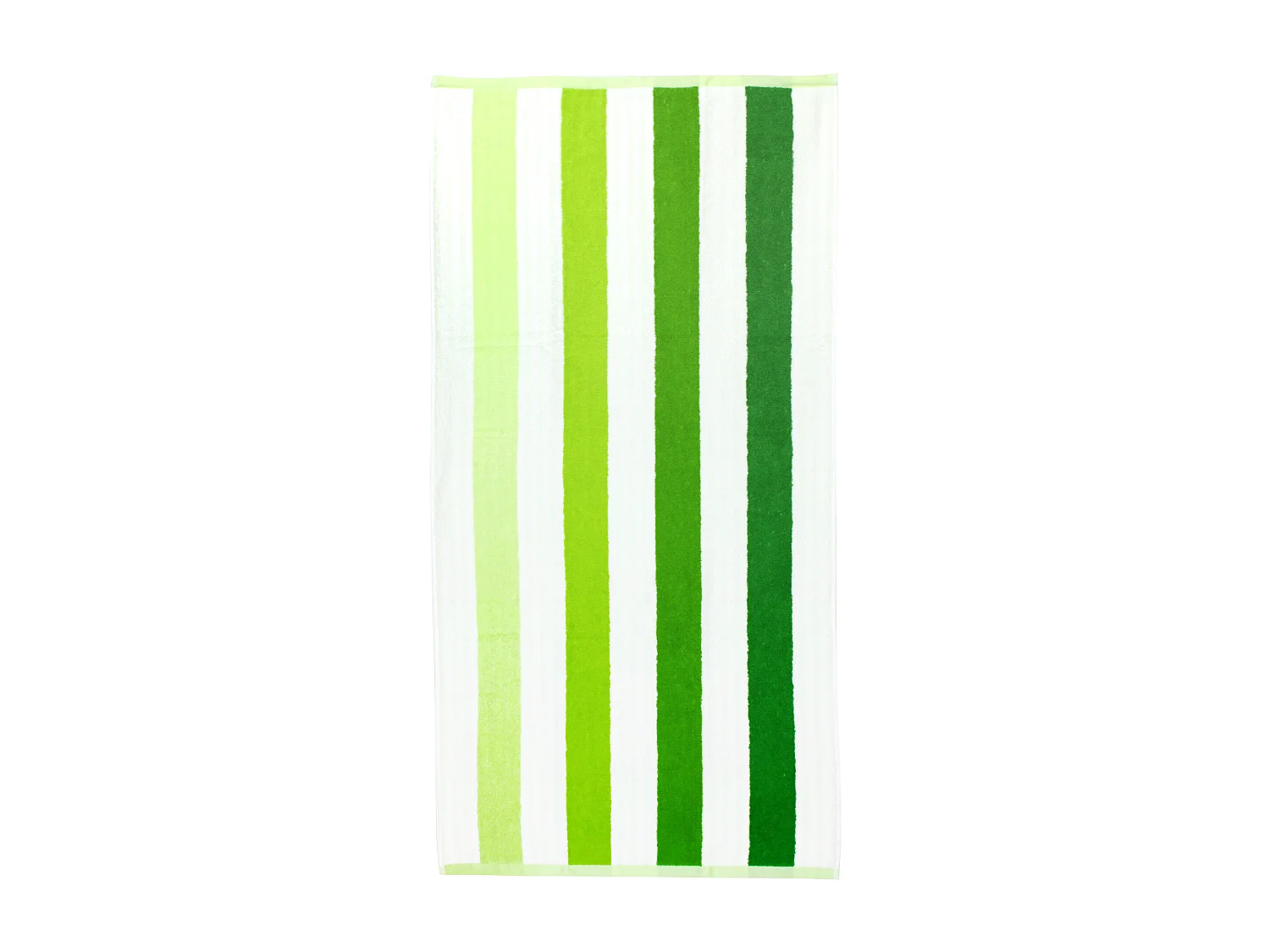 Drap de douche 70x140 cm coton 480 g/m2 CLASSIC STRIPES Vert