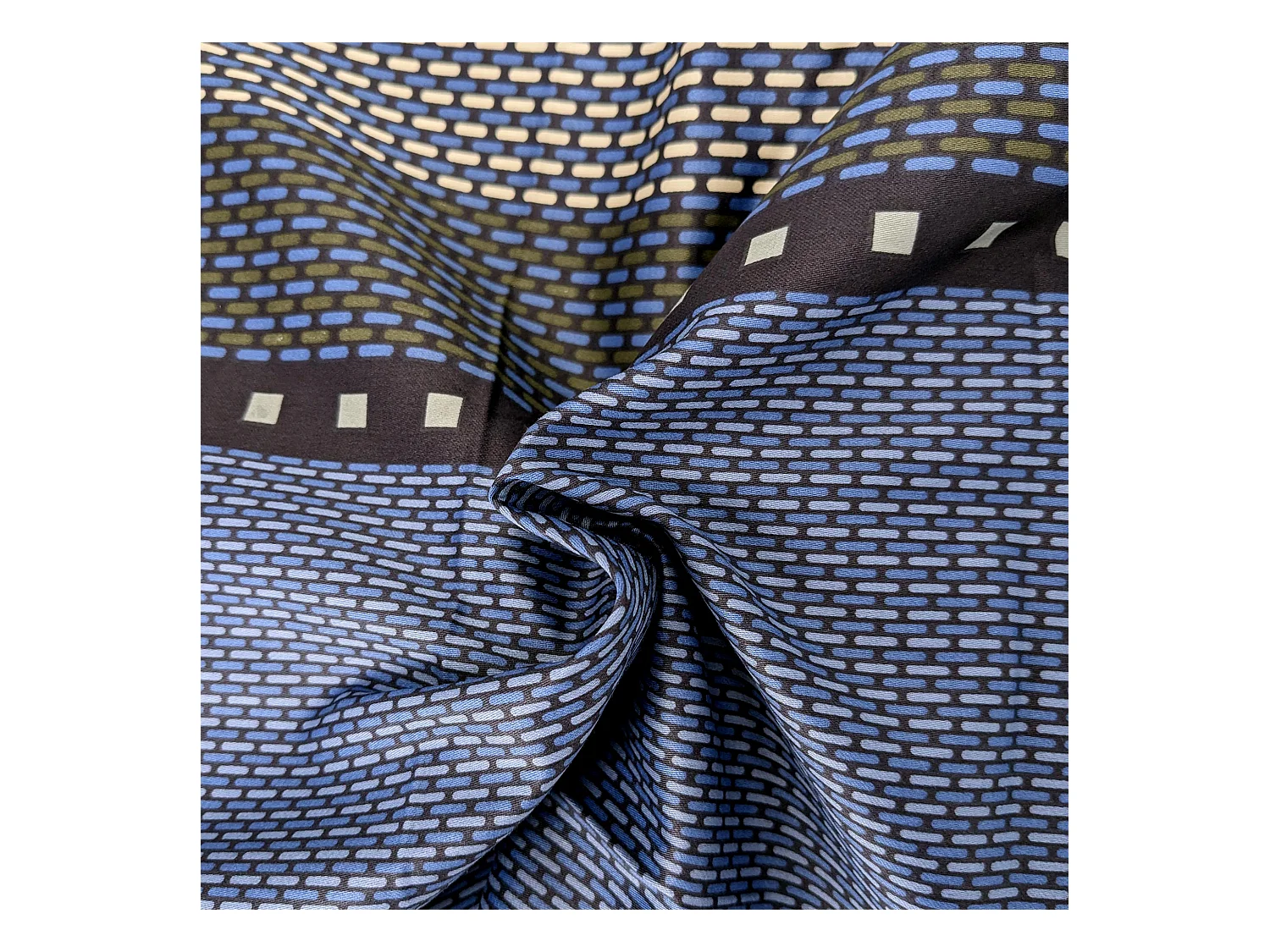 Housse de couette 280x240 cm satin de coton ENZO bleu