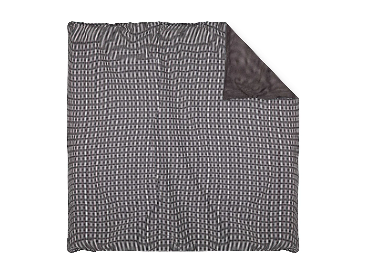 Housse de couette 200x200 cm satin de coton ENZO noir