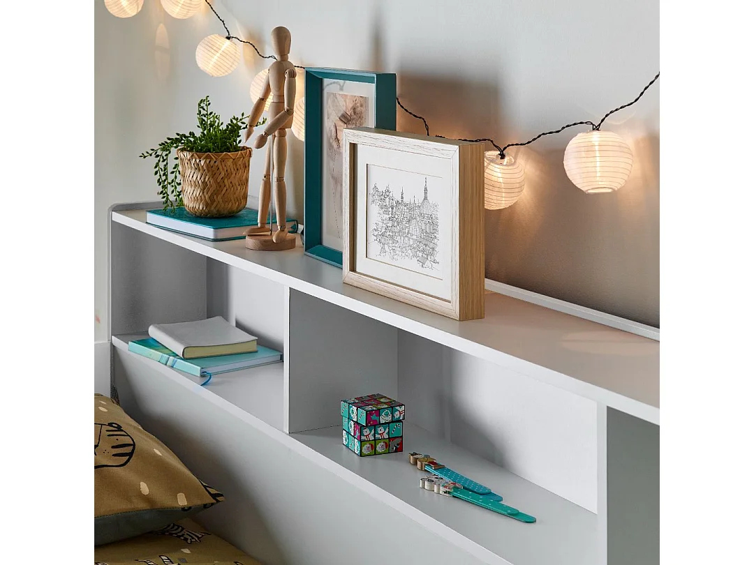 Oliver White Storage Bunk Bed With Drawer
