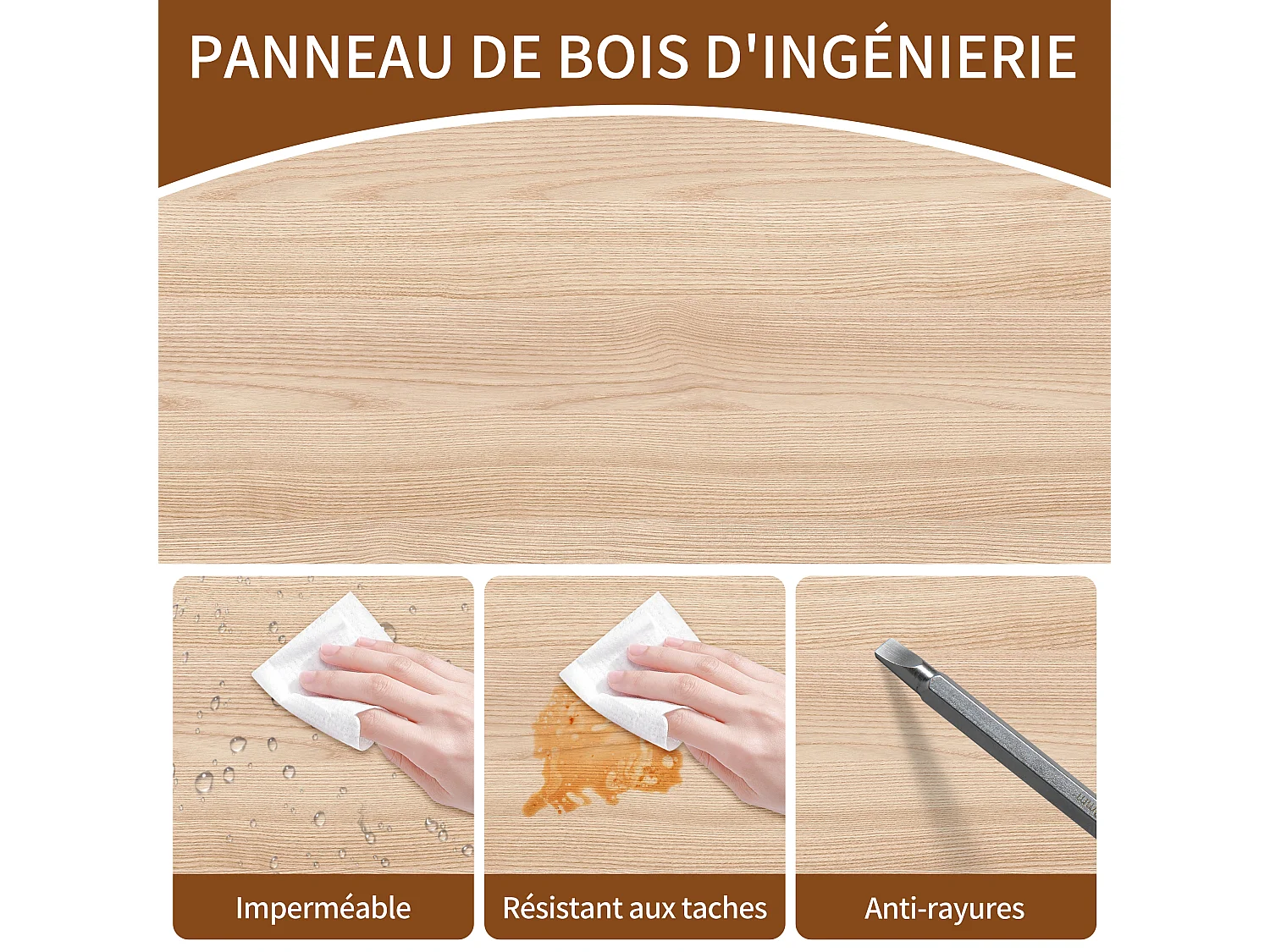 Meuble Tv Extensible Moderne À 3 Tiroirs Poussoirs, Bandeau Leds Détecteur 3 Couleurs Avec Télécommande, Longueur 163-240cm, Noir Et Effet Naturel, Mdf Et Métal