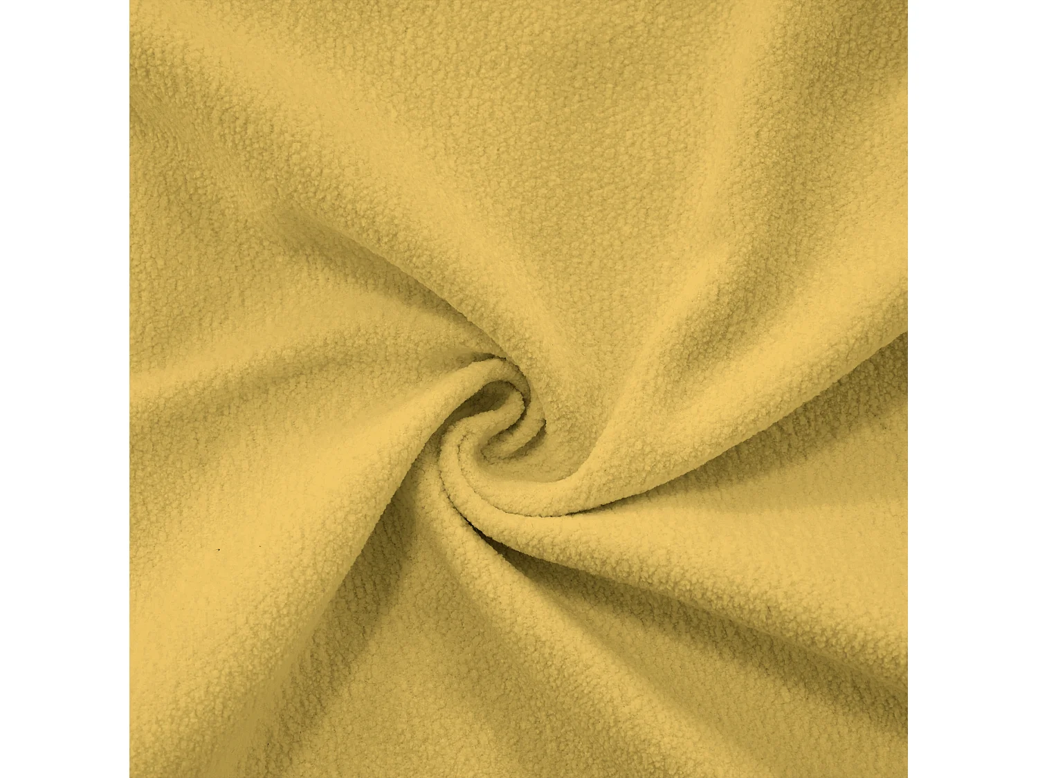 Canapé relaxation cloud jaune, tissu chenille, 4 coussins inclus, assise moelleuse, salon