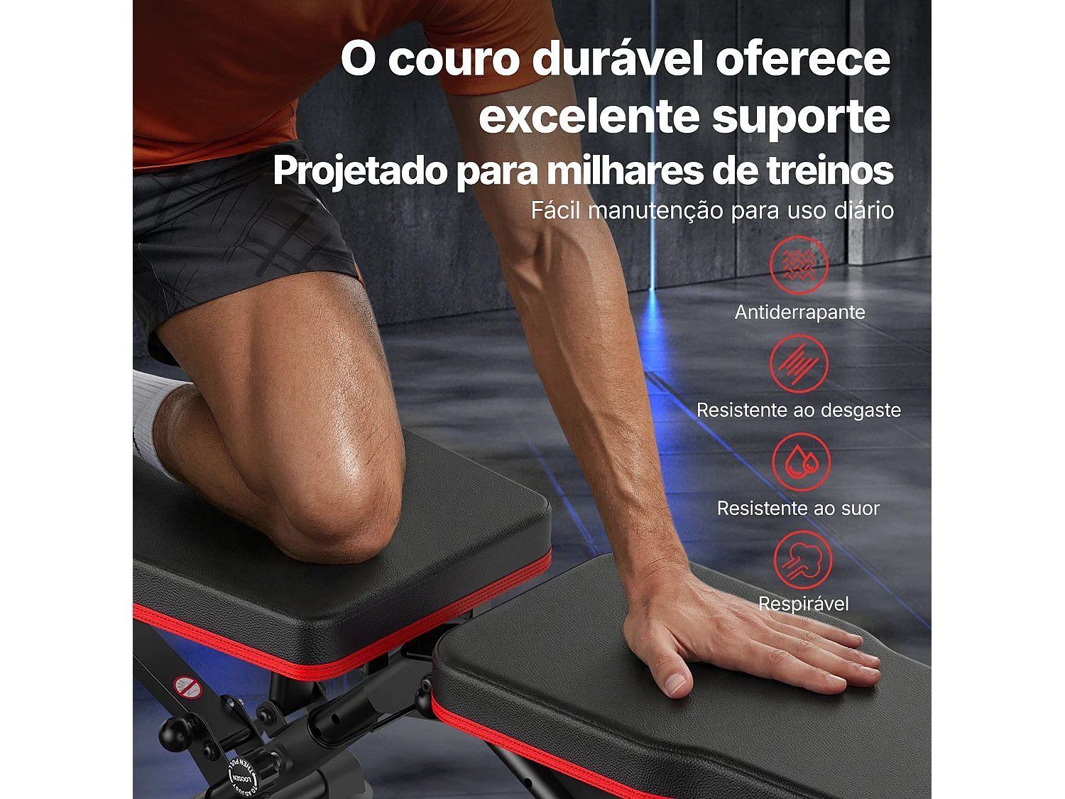 MERACH Halterbank Verstelbaar - Fitnessbank Inklapbaar voor Thuis - Max 450 kg Belastbaar - Verlengde Rugleuning 80 cm - Trainingsbank Home Gym