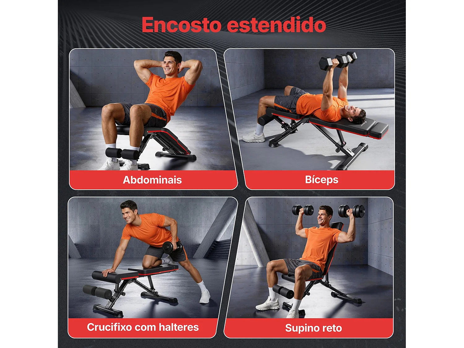 MERACH Halterbank Verstelbaar - Fitnessbank Inklapbaar voor Thuis - Max 450 kg Belastbaar - Verlengde Rugleuning 80 cm - Trainingsbank Home Gym