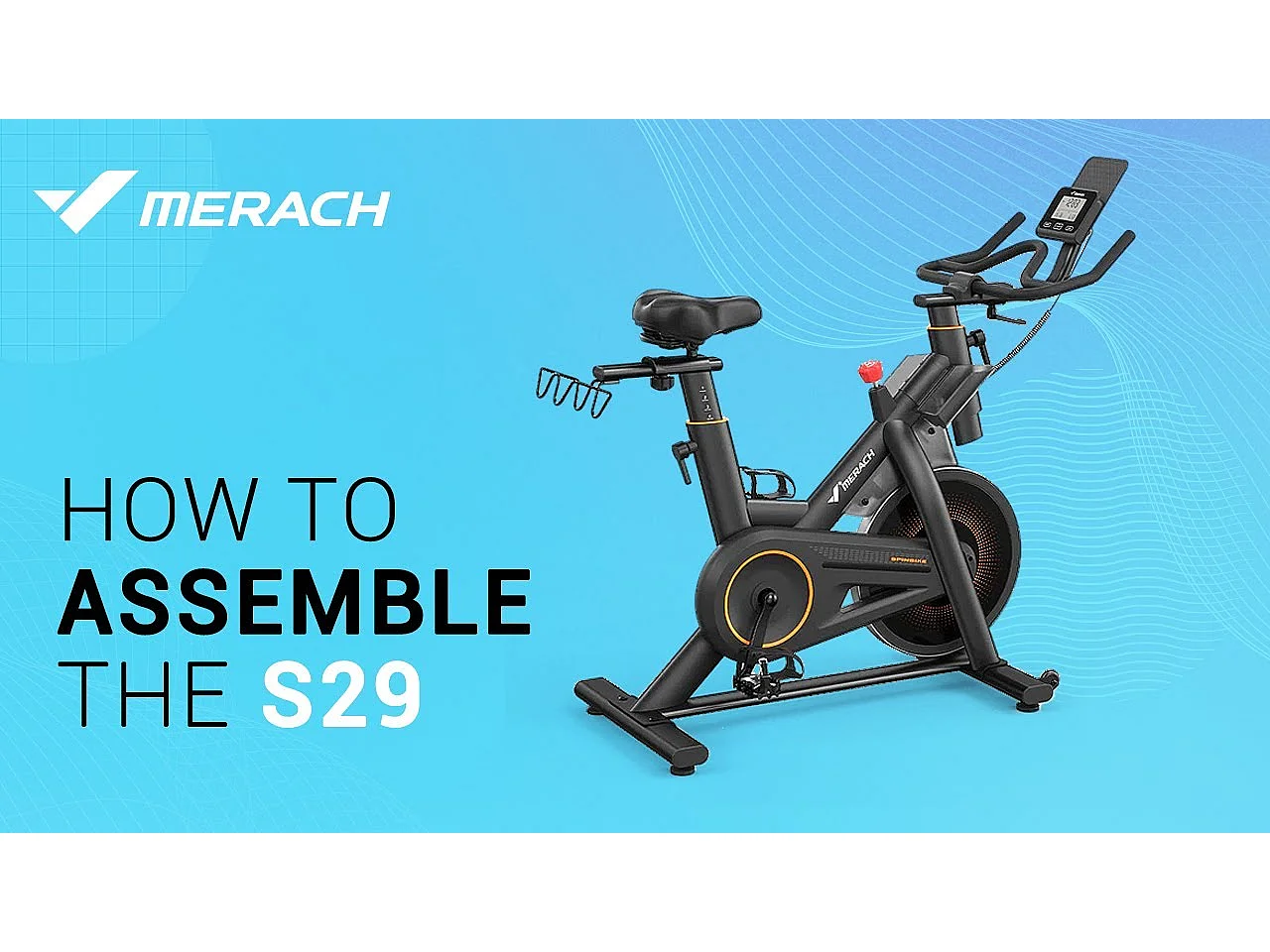 MERACH Hometrainer fiets - 16 verstelbare stil magnetische weerstandfitness - Bluetooth LCD-display - tablethouder - 10 kg vliegwiel - Tot 158 kg