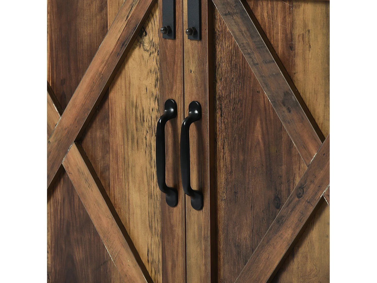 Móvel para TV, aparador com portas de correr e prateleiras ajustáveis, 148×40×78 cm, para sala de estar, marrom