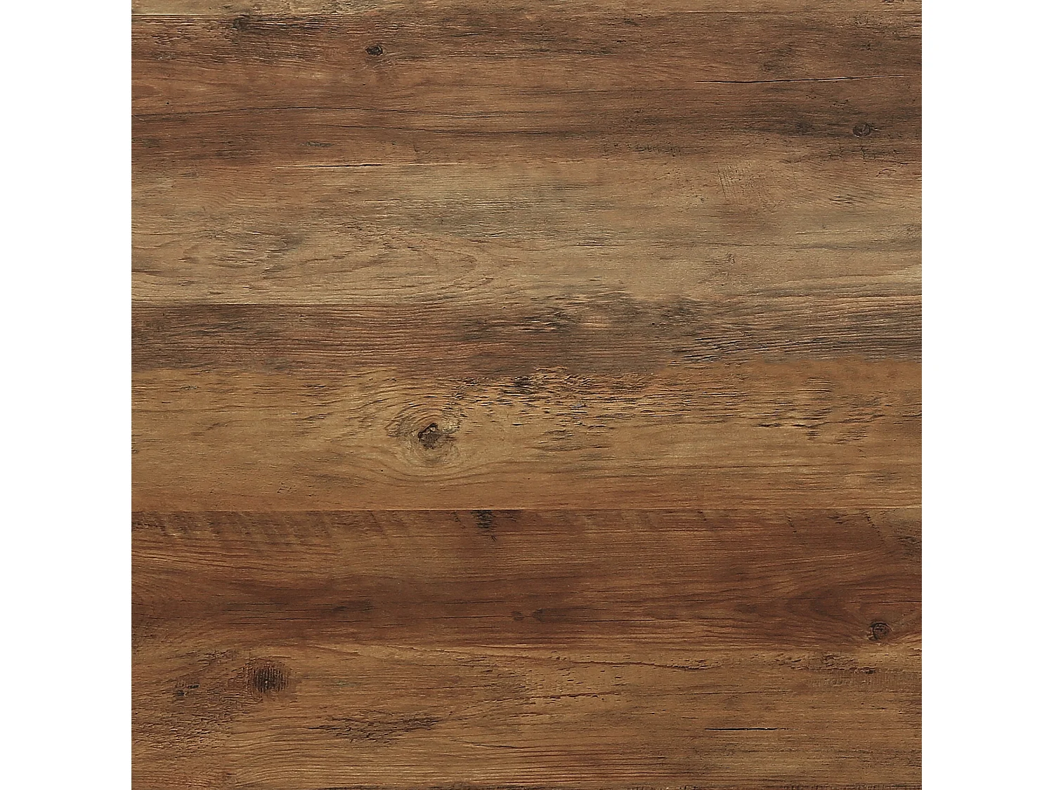 Rechthoekige eettafel voor 4-6 personen - MDF - Bruin 140 x 80 x 76 cm Stoelen niet inbegrepen