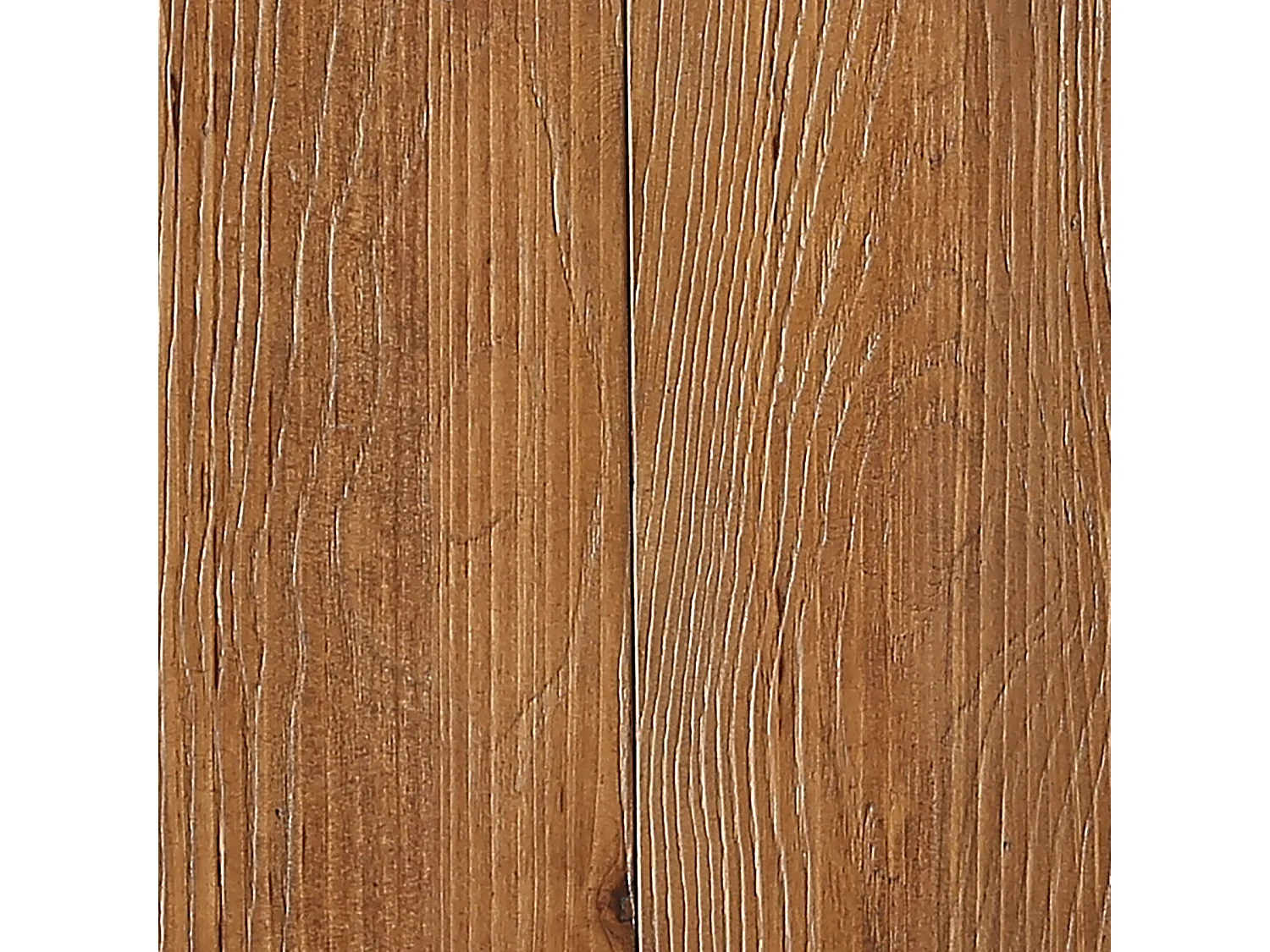 Tavolo da pranzo rotondo per 2 persone - MDF - Marrone 80 x 80 x 75 cm Sedie non incluse