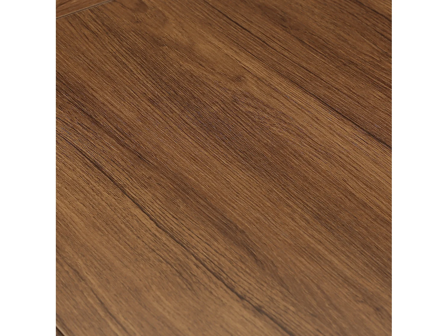 Ronde eettafel voor 4 personen - MDF - Bruin 118 x 118 x 75 cm Stoelen niet inbegrepen