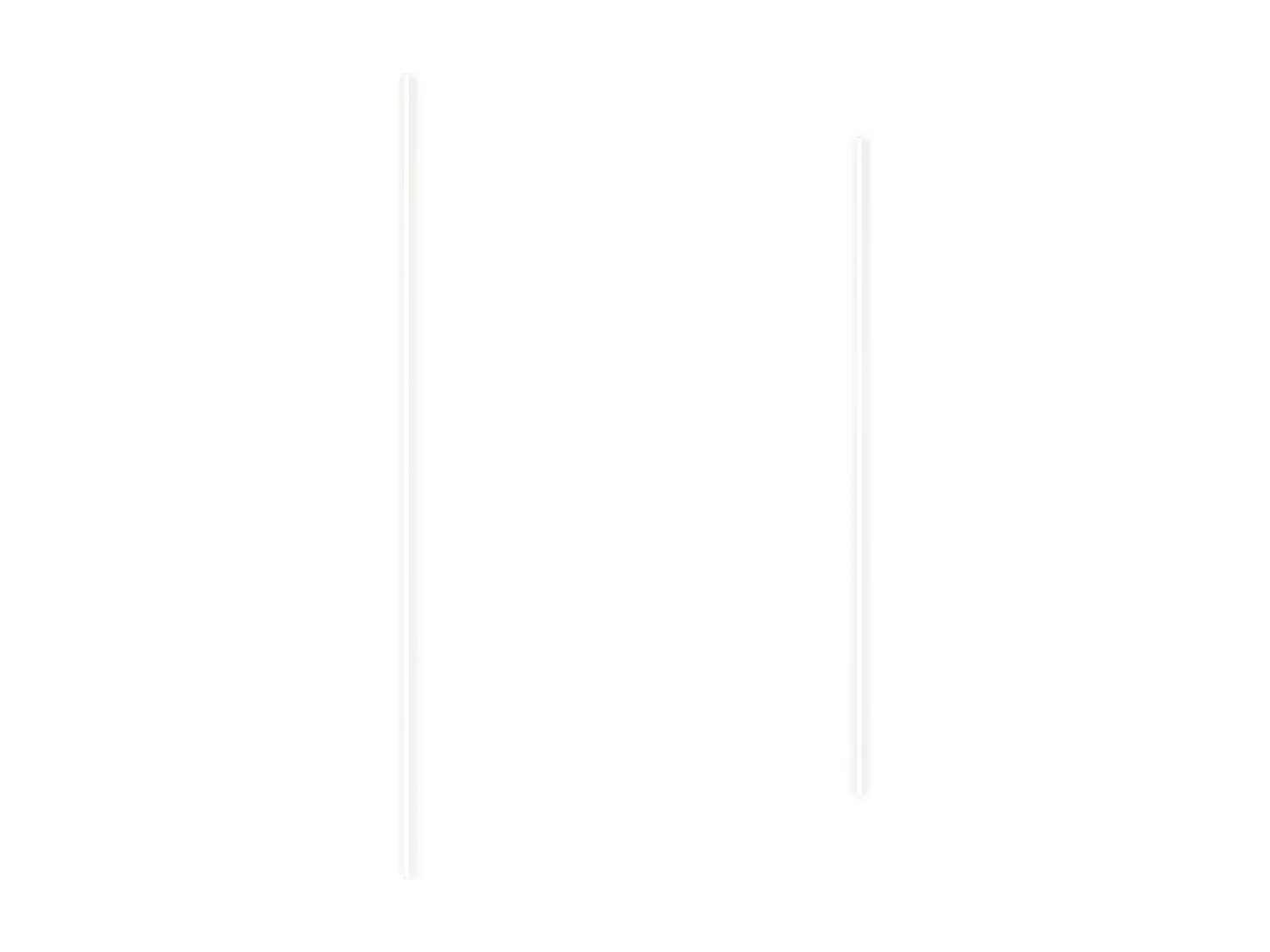 Lot de 2 LEDs pour lit escamotable – Blanc – RAPILI