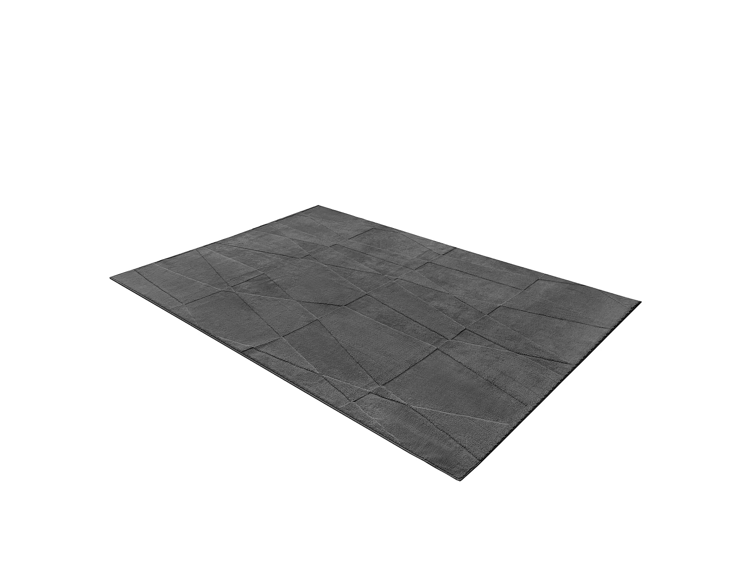 Velvet Serenity Washable Rug - Grey 200x240cm