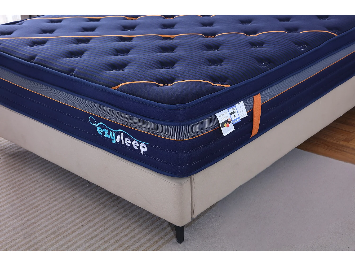 30cm Saphire Harmony Spring Foam Mattress - Superking