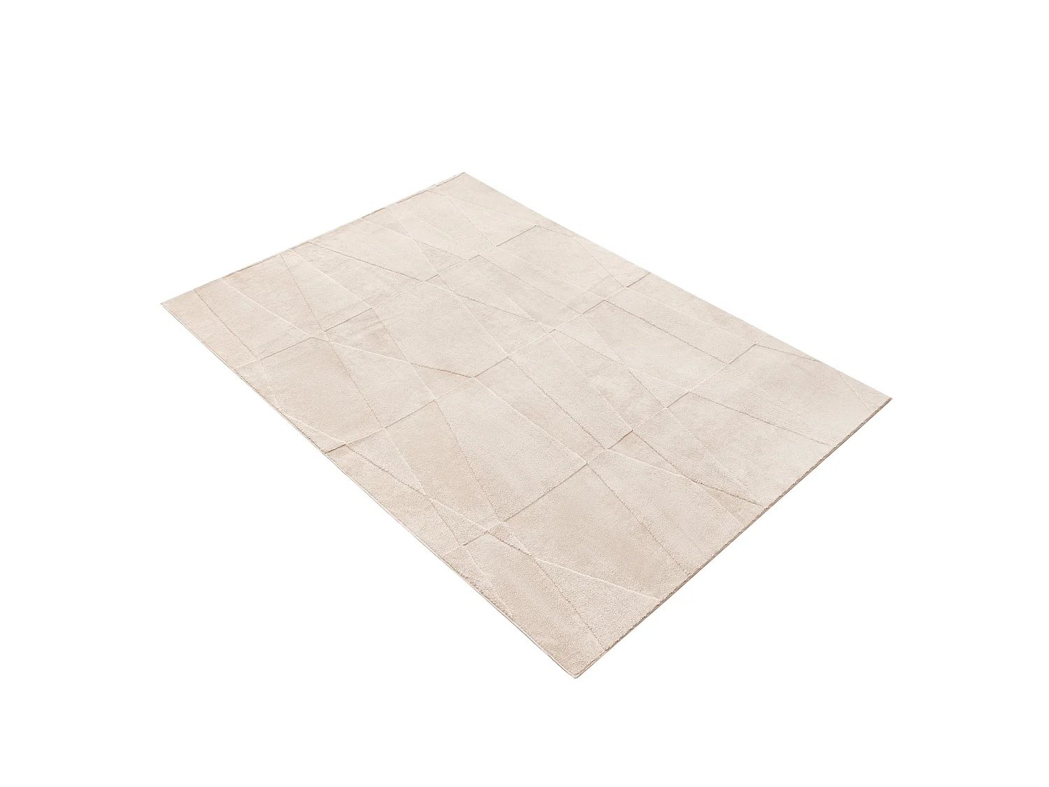 Velvet Serenity Washable Rug - Cream 200x240cm