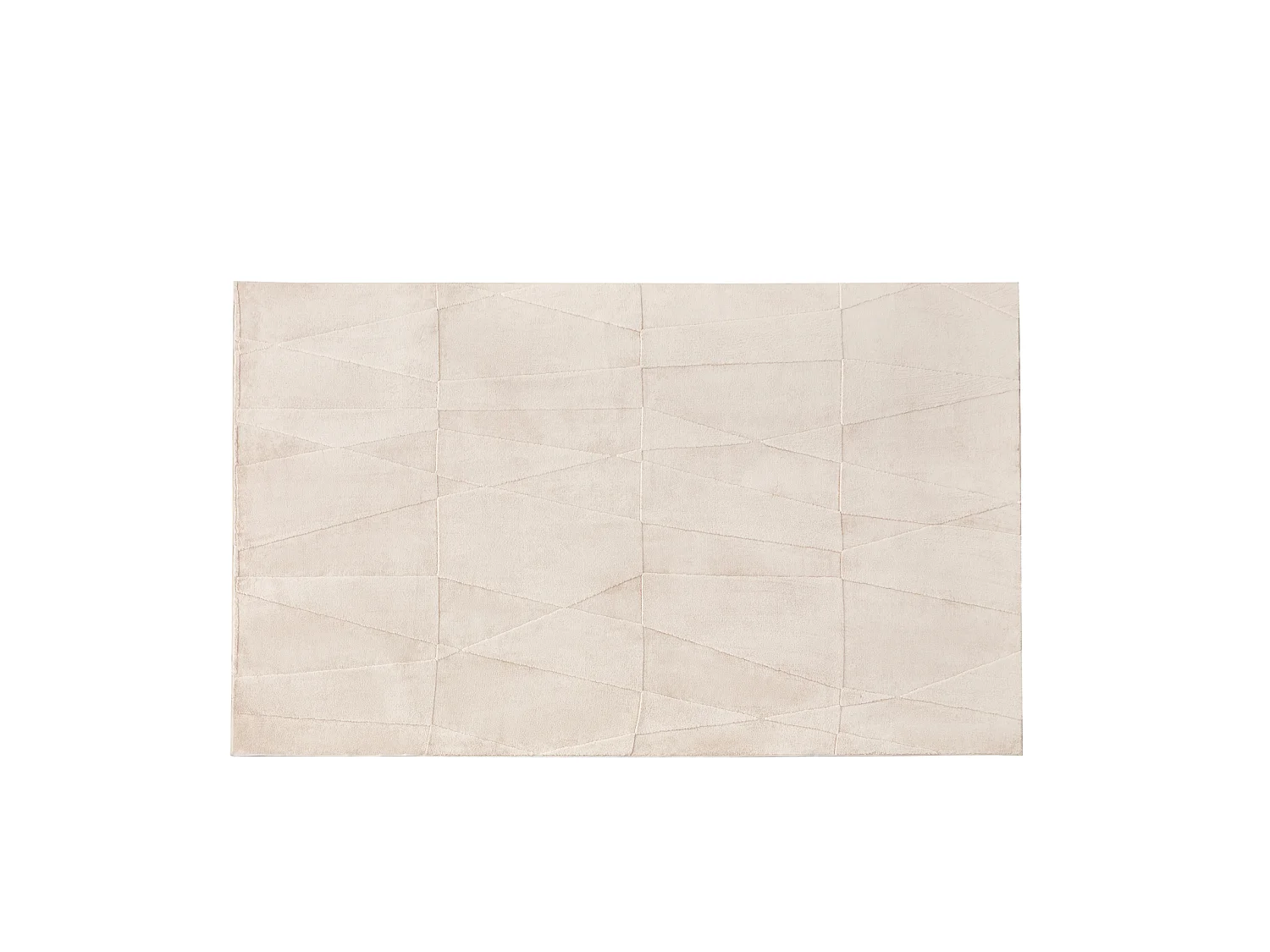 Velvet Serenity Washable Rug - Cream 120x160cm
