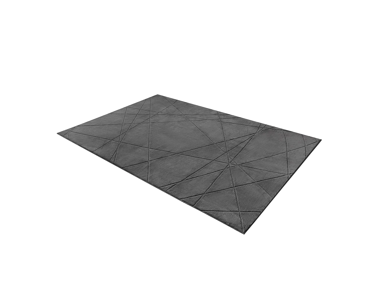 The Signature Soft Washable Rug - Grey 200x240cm