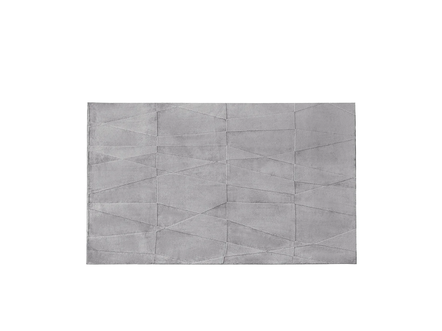Velvet Serenity Washable Rug - silver 160x230cm