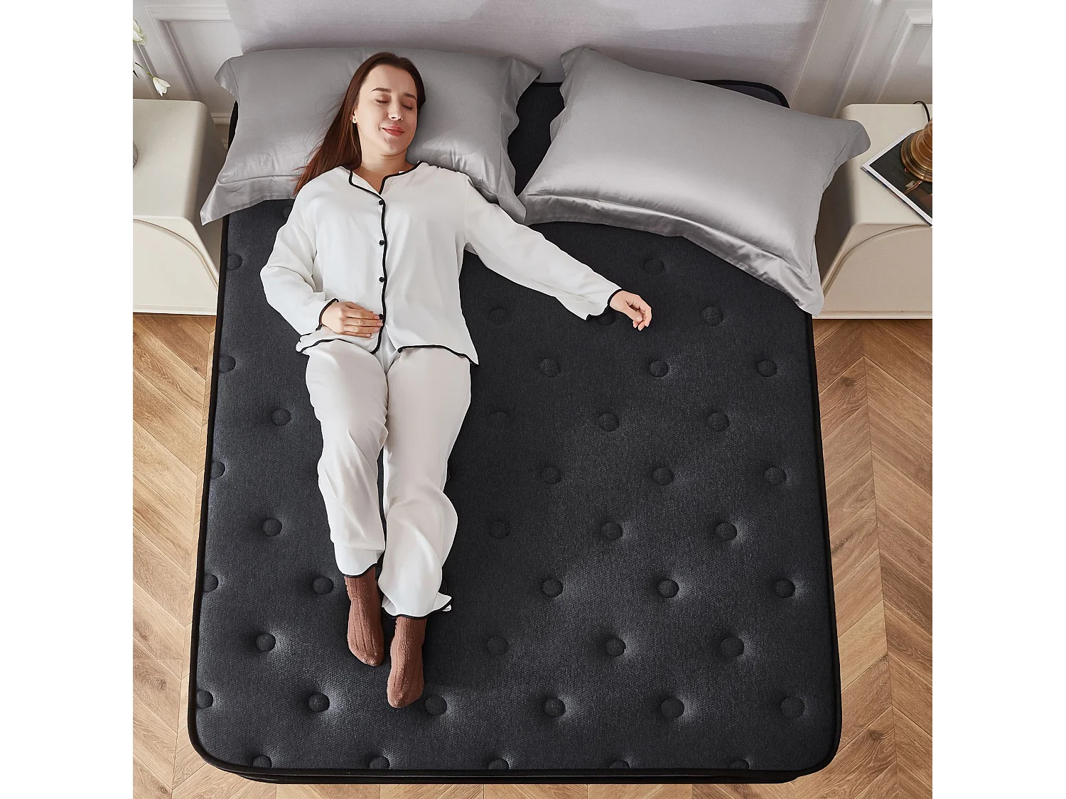 30cm Onyx Spring Foam Hybrid Mattress - 5 Year Guarantee - Single
