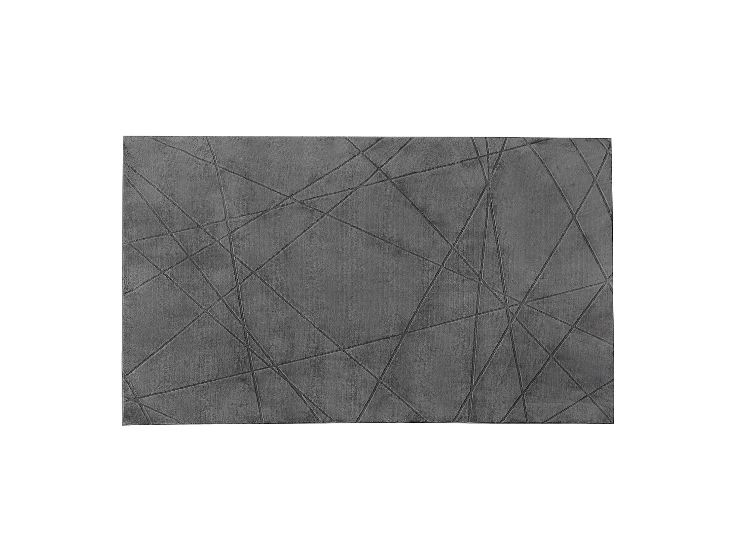 The Signature Soft Washable Rug - Grey 80x150cm