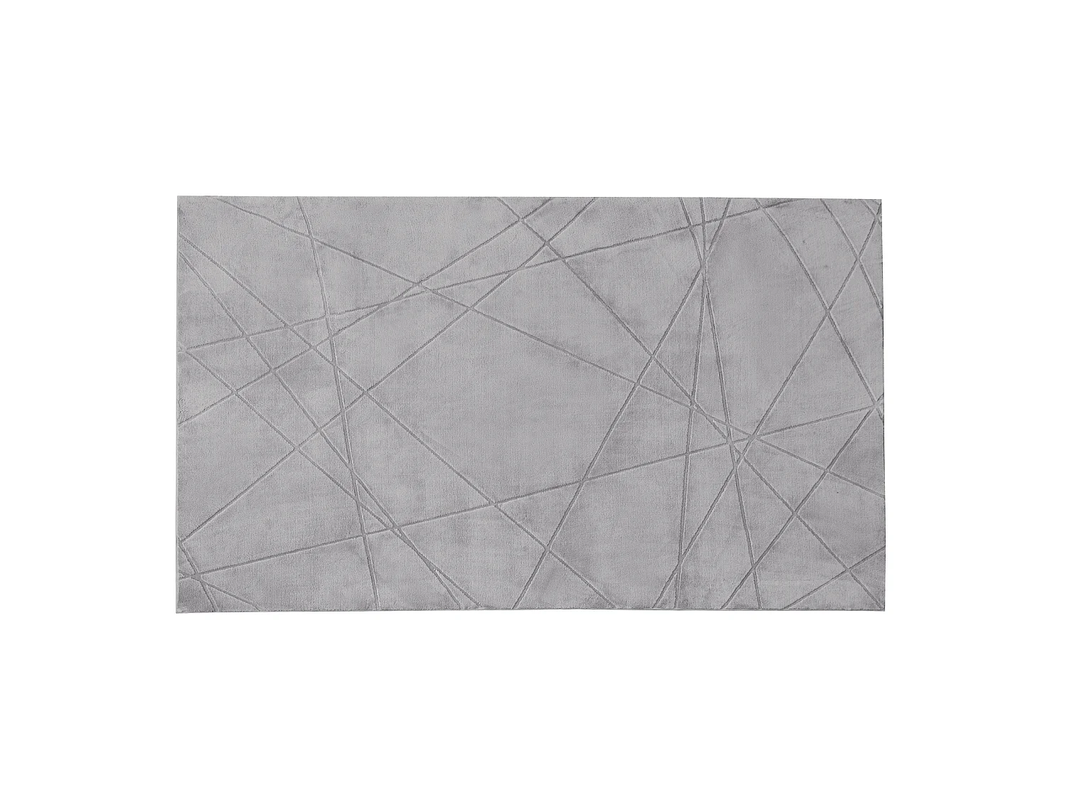 The Signature Soft Washable Rug - Silver 80x150cm