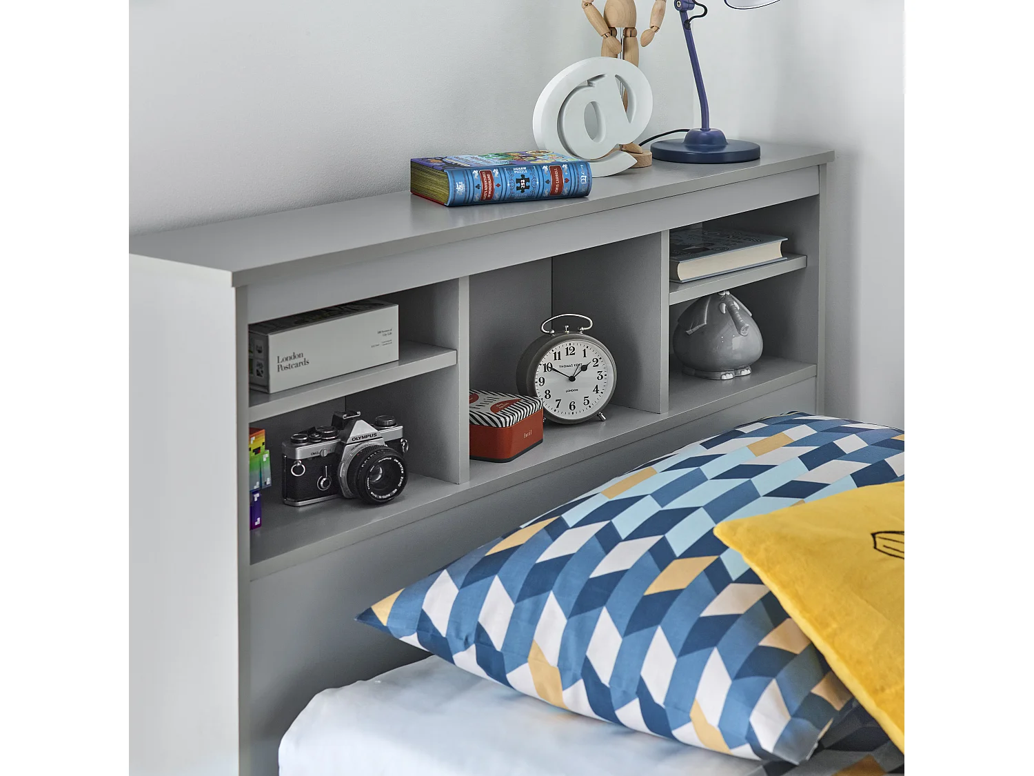Veera Grey Guest Bed With Drawers No trundle