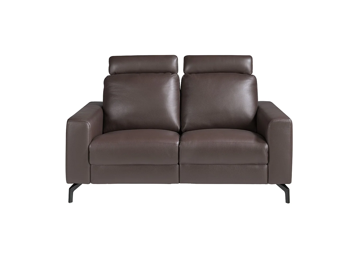 2-osobowa sofa relaksacyjna ze skóry w kolorze czekoladowego brązu 6368 ANGEL CERDA