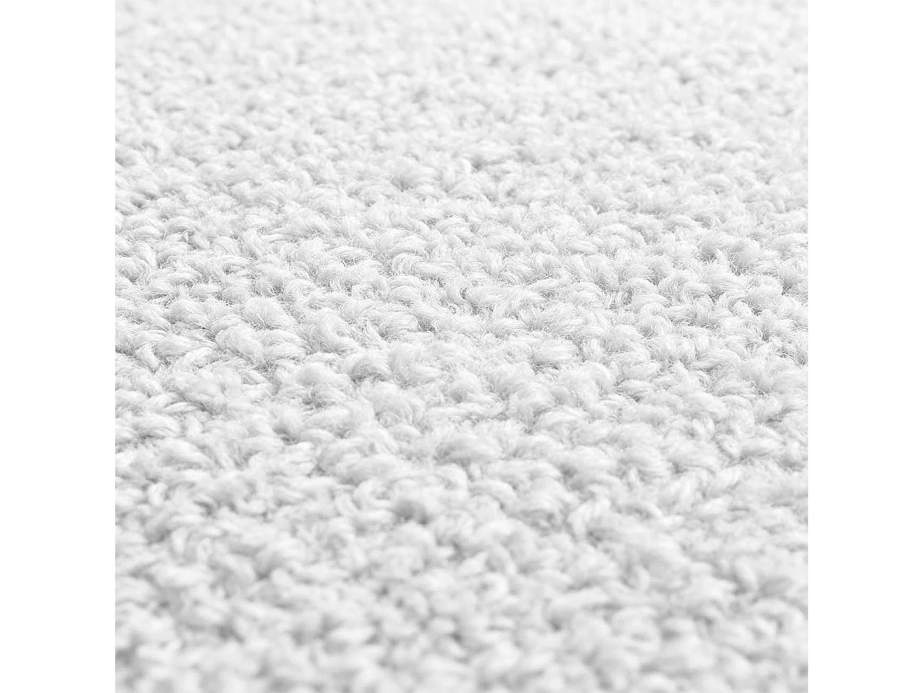 Silla de escritorio tapizada en borreguito blanco 76-89,5 cm Candy Blanco