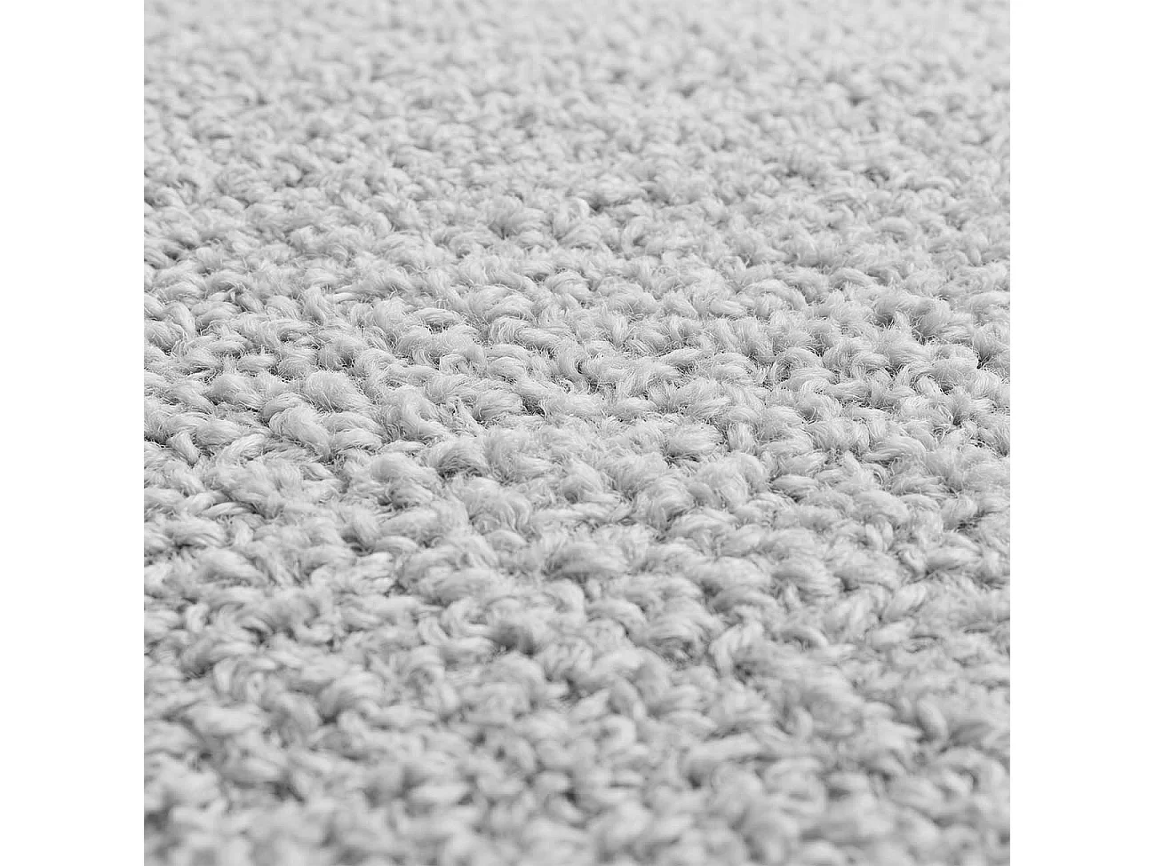Silla de escritorio tapizada en borreguito gris claro 76-89,5 cm Candy Gris claro
