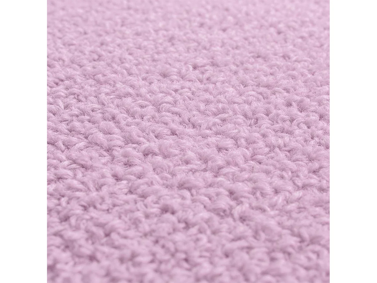 Silla de escritorio tapizada en tela bouclé 68-78 cm Candy Lila Claro