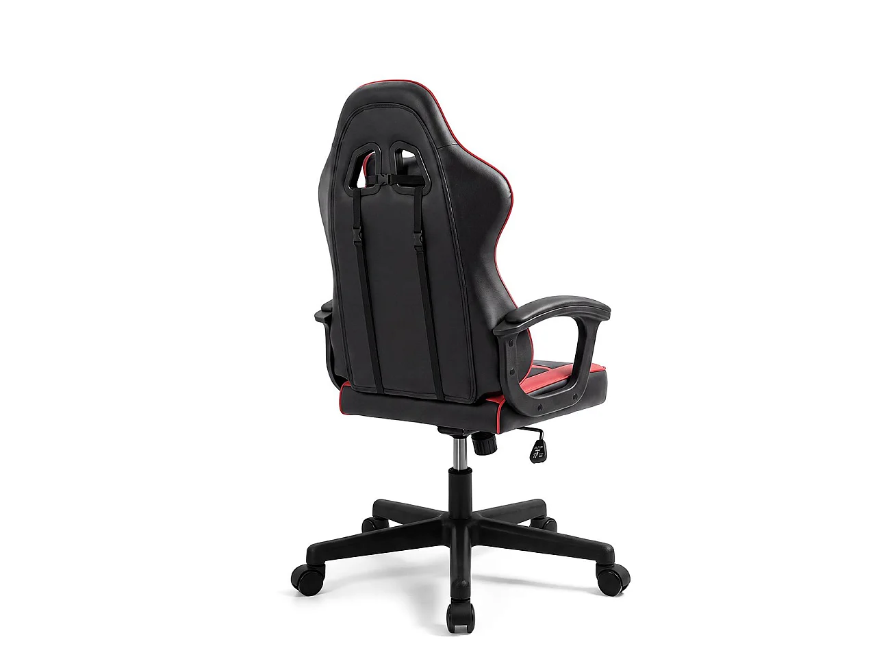Silla gaming con altura ajustable Raptor Negro - Rojo