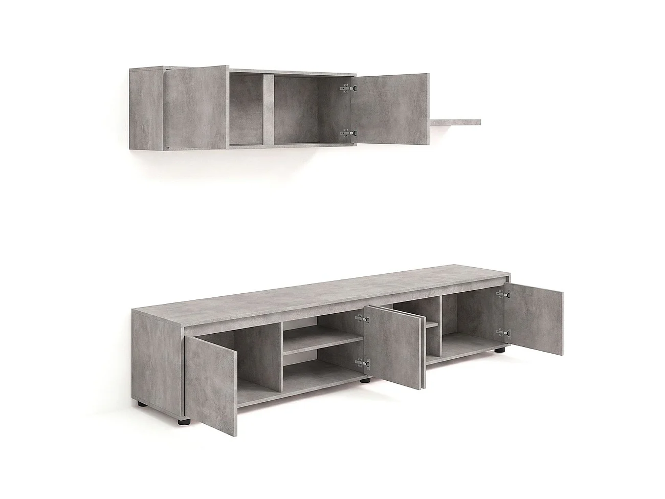 Salão Arlet Gris cemento