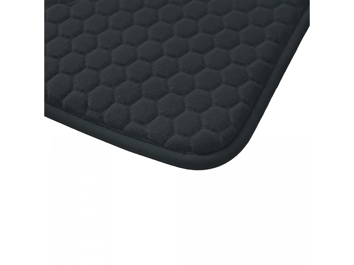 Tapis de bain Mémoire de forme - Alvéole Nid d'Abeille 50x80cm