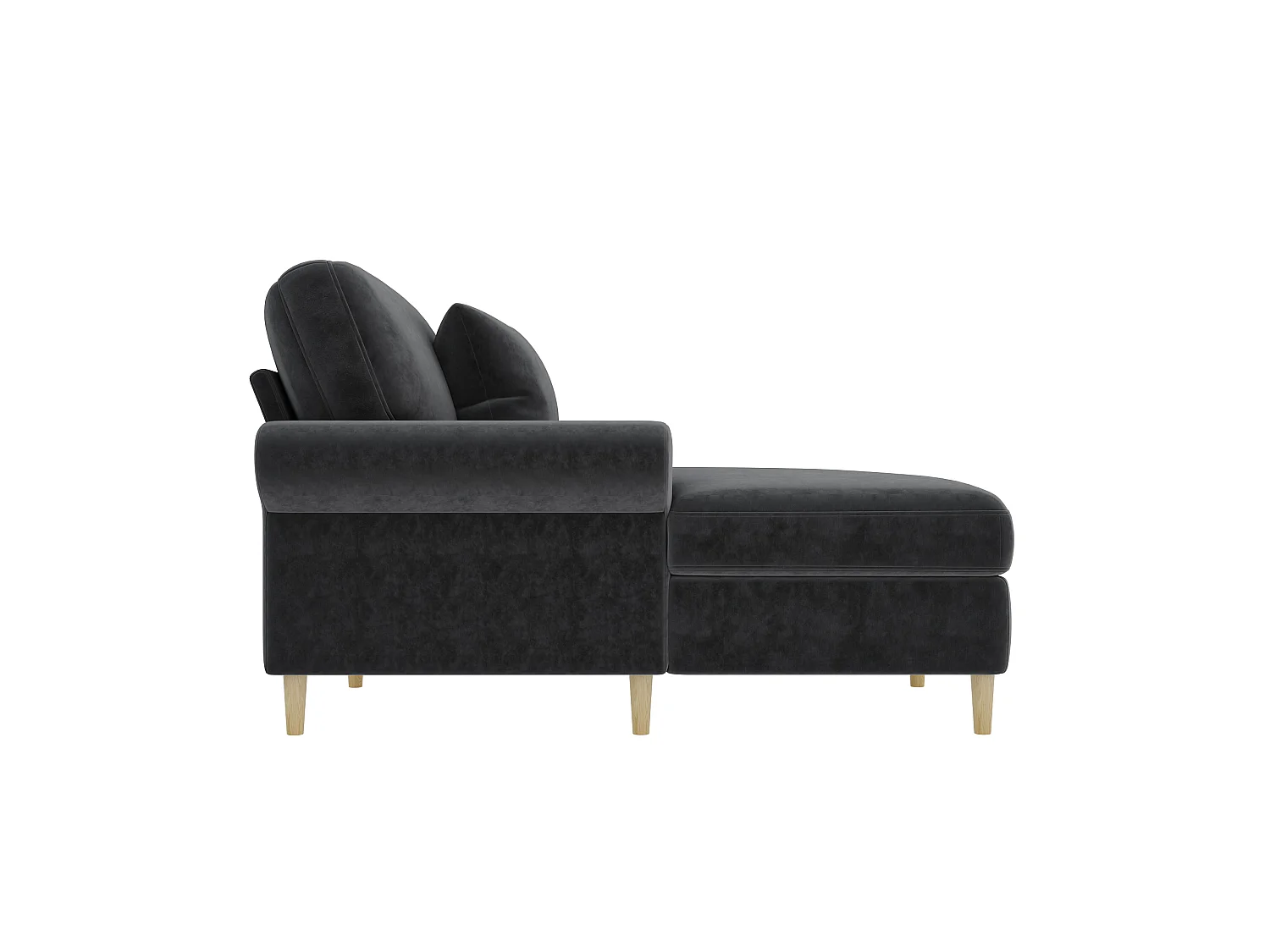 Gevoerde relaxfauteuil, opvouwbare ligstoel, bekleding van fluweel, geschikt voor de woonkamer en de slaapkamer, grijs