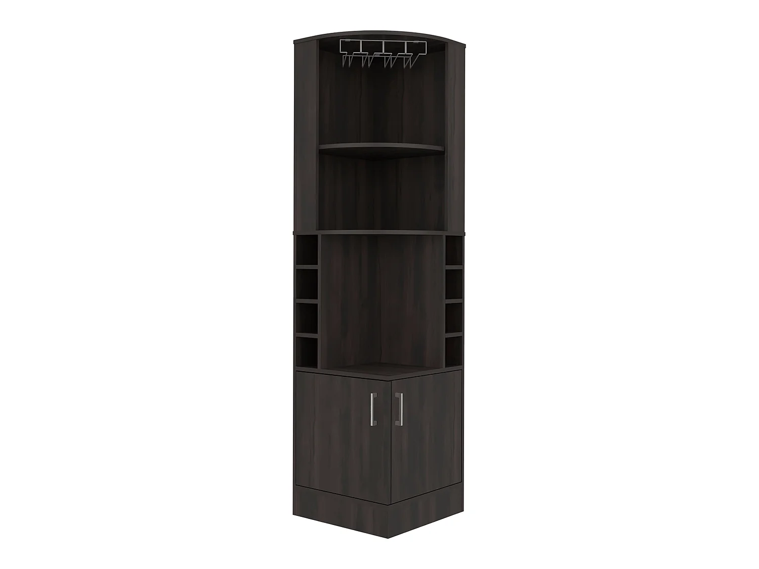 Bar Esquinero con Almacenamiento TuHome Kava Beijing 180,34 x 46,99 x 46,99 cm