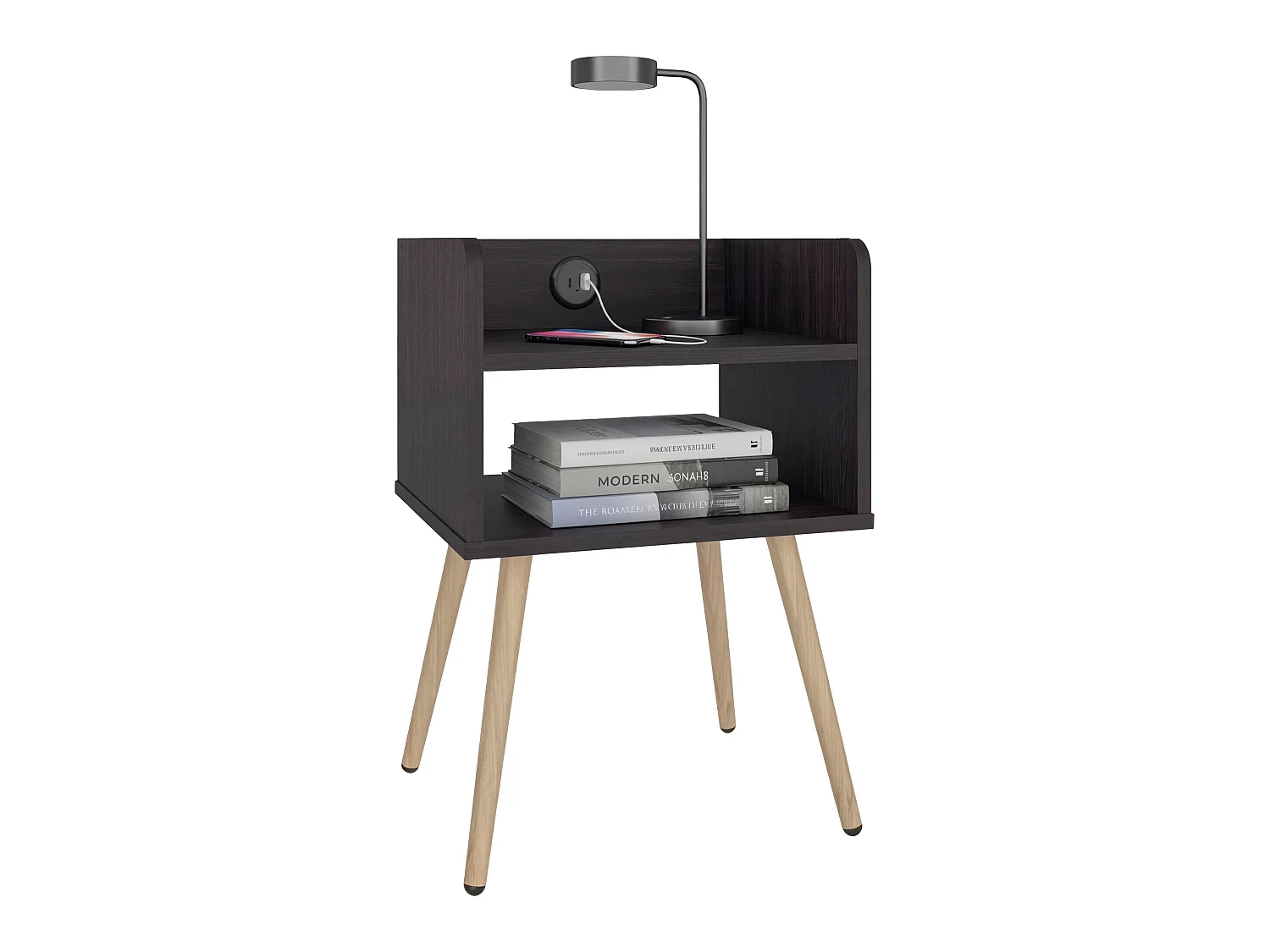 Mesa de Cabeceira com USB TuHome Didi 58 x 40 x 34,2 cm