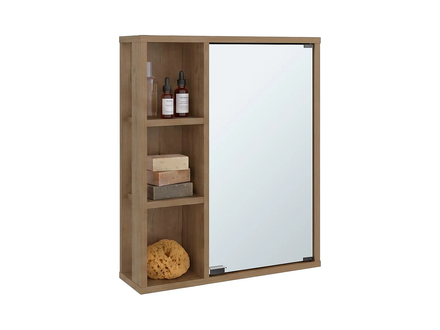 Mobiletto da Bagno con Ripiano TuHome Berkel 60 x 50 x 14,8 cm
