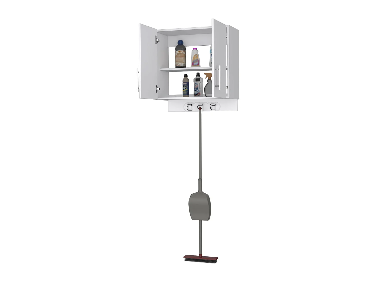 Gabinete de Pared con Puertas TuHome Kymo 69,2 x 67 x 31,5 cm