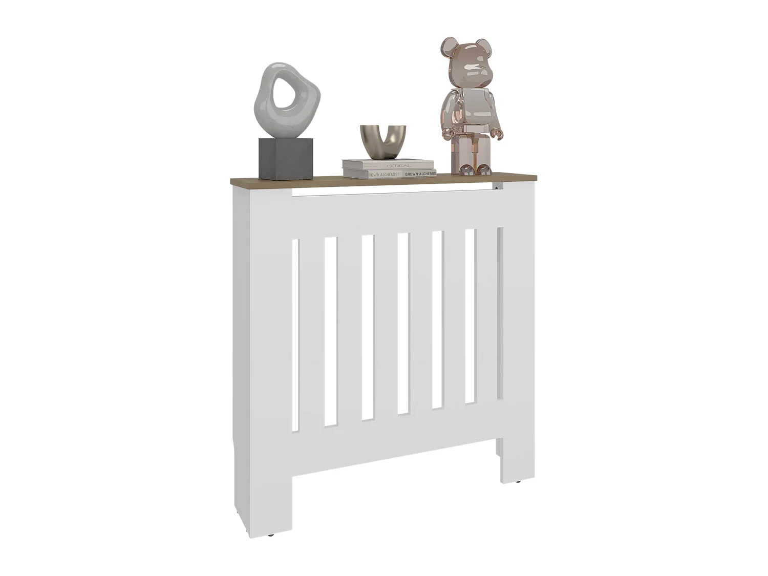 Cubreradiador con Almacenamiento TuHome Linn 81,28 x 78,74 x 19,3 cm