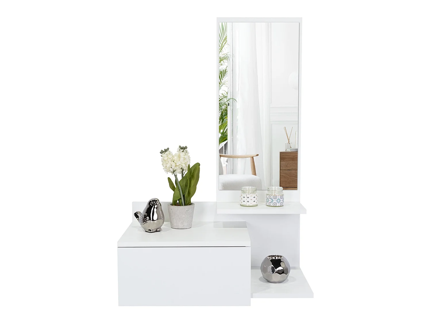 Consola Flotante para Recibidor TuHome Viena 91,44 x 59,94 x 34,8 cm