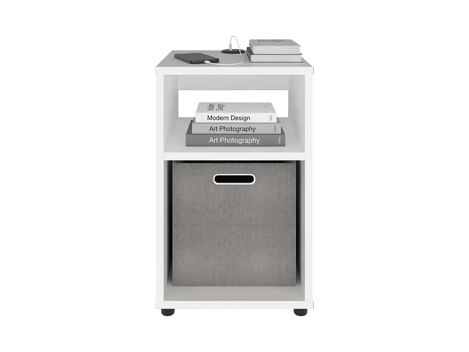 Mesa Auxiliar para Sala TuHome Mercer 48,4 x 30,4 x 32 cm
