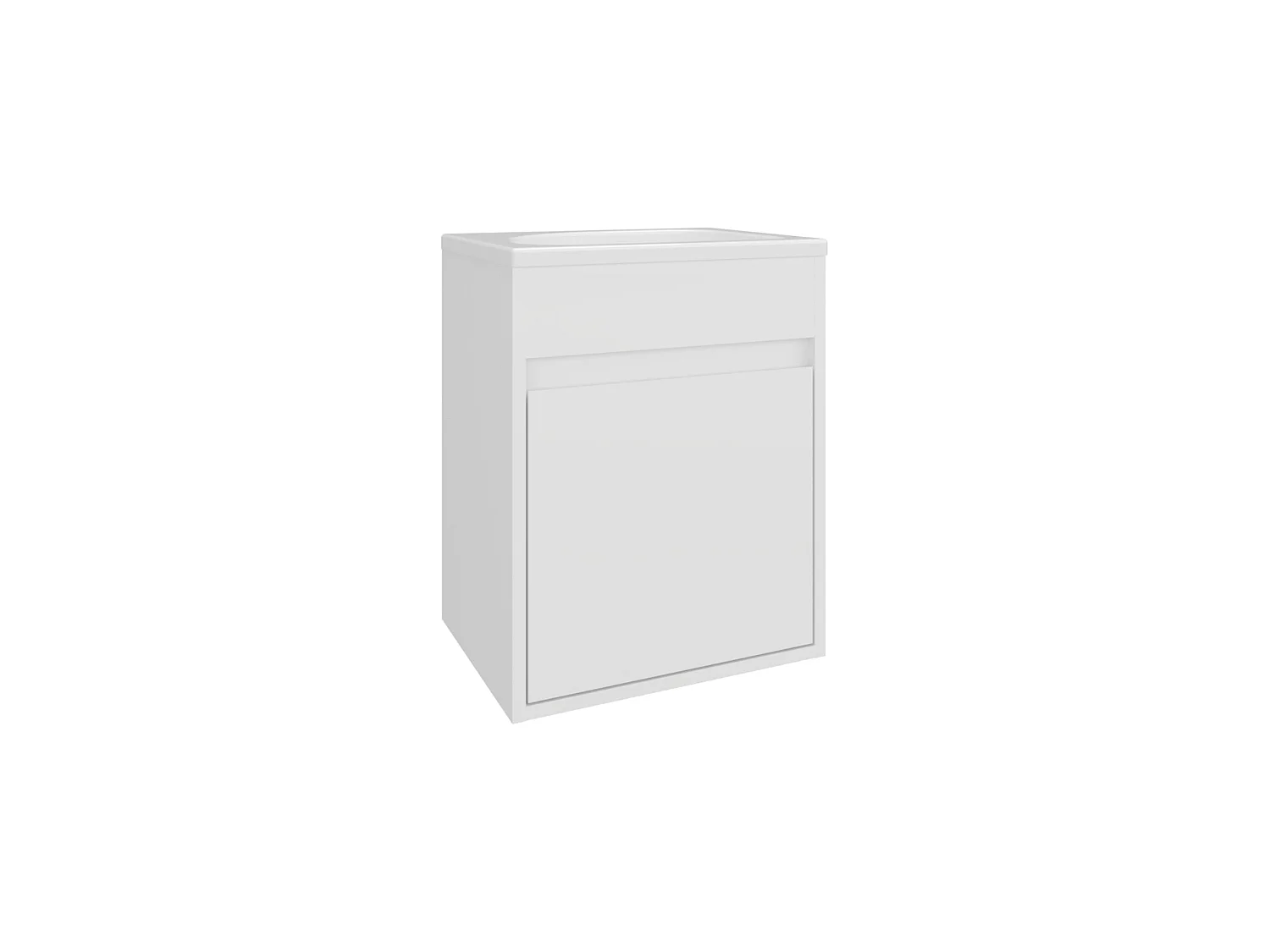 Gabinete Compacto para Banheiro TuHome Furman 48,26 x 39,62 x 32 cm