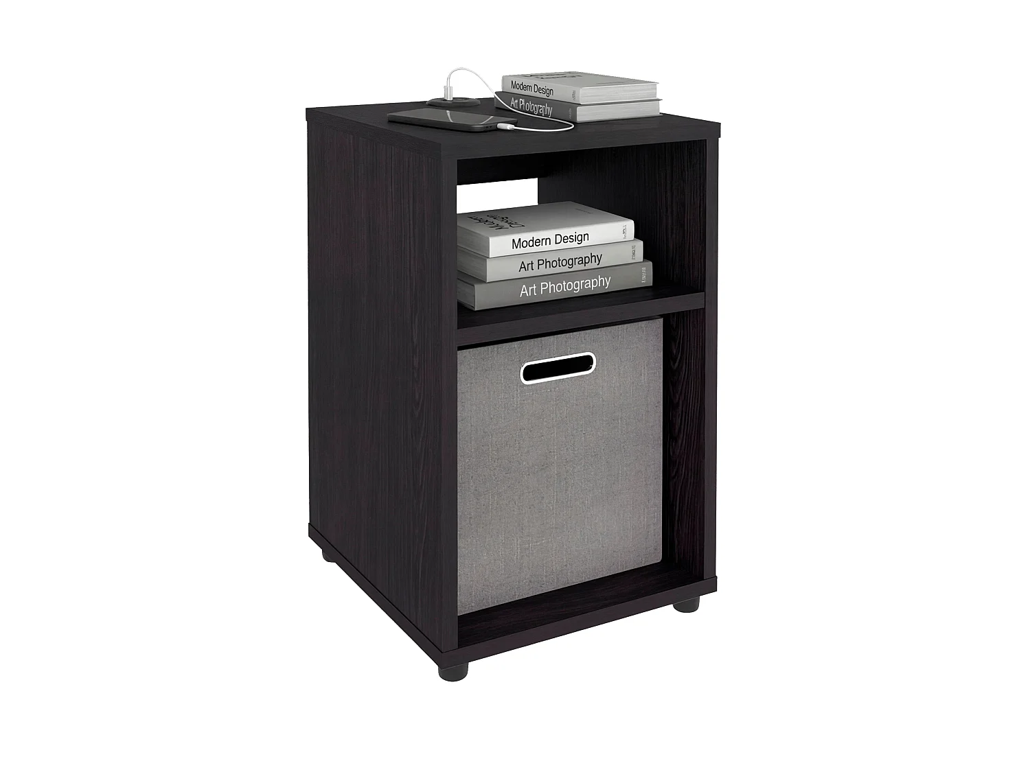 Mesa Auxiliar para Sala TuHome Mercer 48,4 x 30,4 x 32 cm