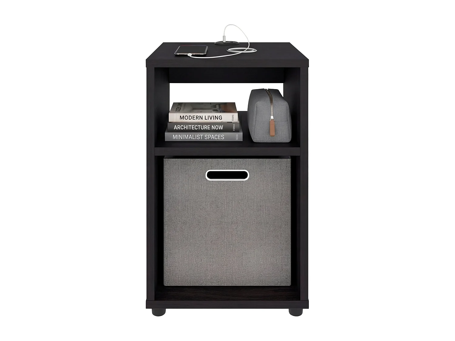 Tavolino Laterale per Soggiorno TuHome Mercer 48,4 x 30,4 x 32 cm