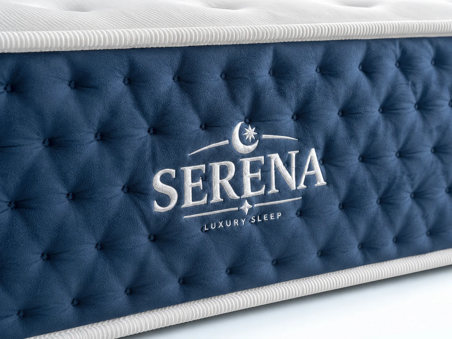 SIMPUR Matelas SERENA Ressorts Ensachés 160x200 cm, 25 cm, Confort Mi-Ferme, Indépendance de Couchage, Respirant, Accueil Premium