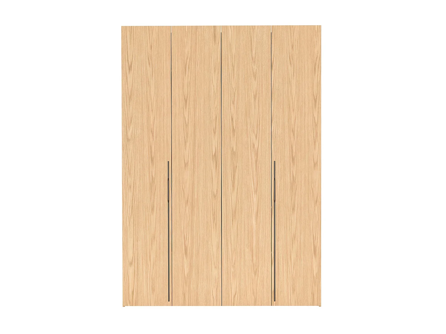 AX LIVING Omodeo kledingkast 170 cm breed – Bookmatch eiken met WingLine-systeem