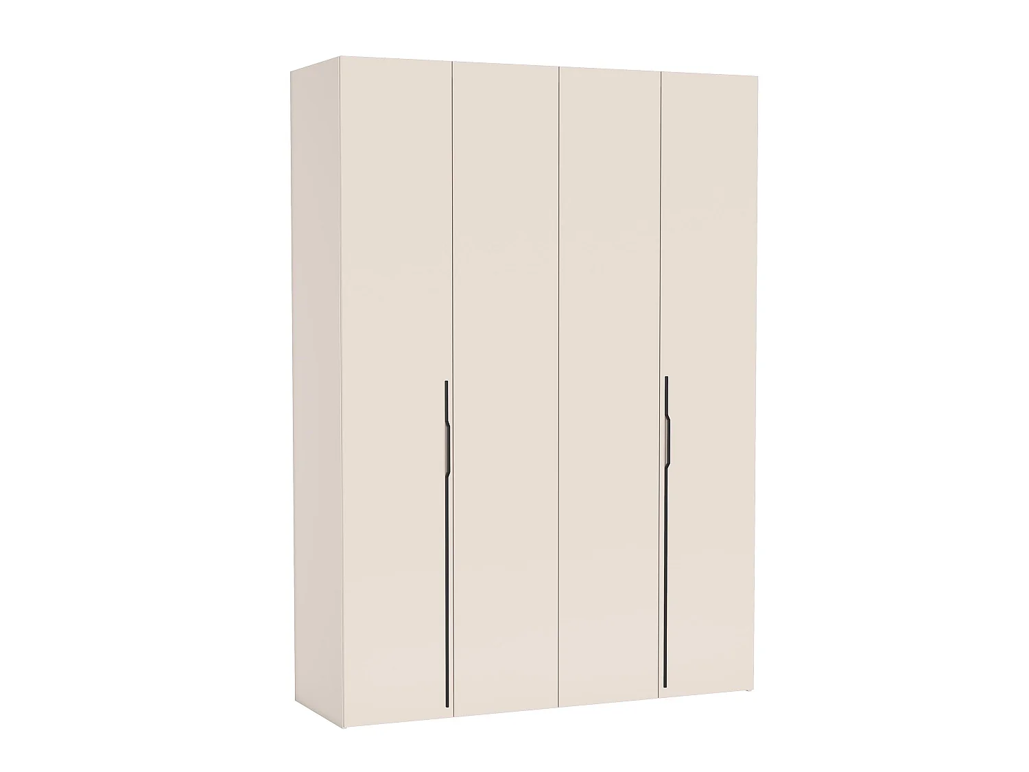 AX LIVING Omodeo kledingkast 170 cm breed – kasjmierdecor met WingLine-systeem