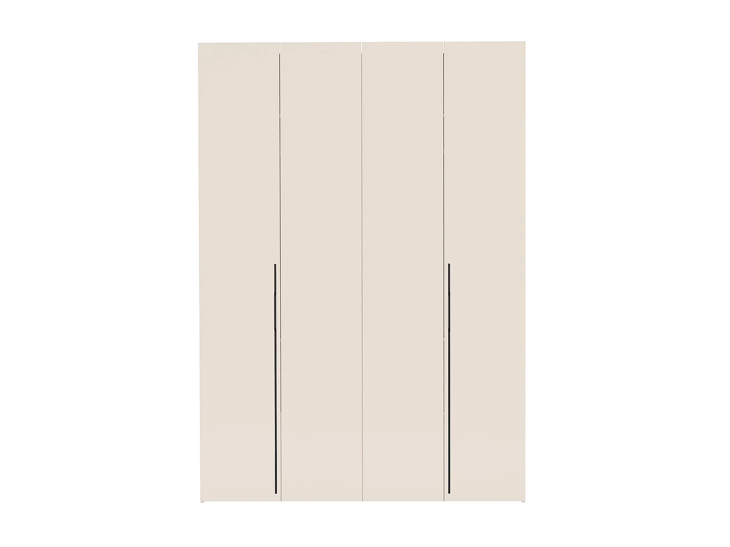 AX LIVING Omodeo kledingkast 170 cm breed – kasjmierdecor met WingLine-systeem