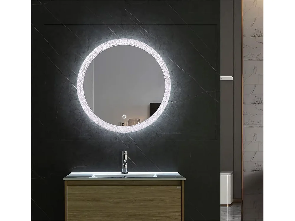 Rea Led Yh-3562 LED-spejl gennemsigtig, 60X60X60CM
