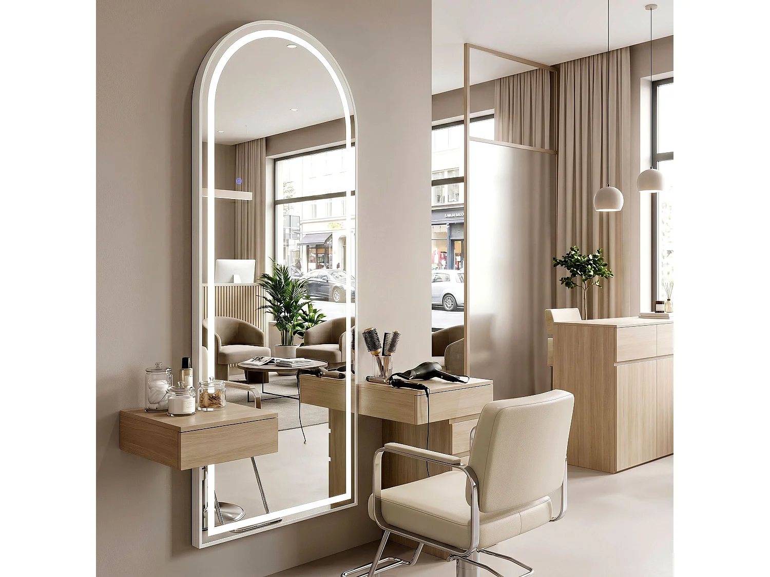 Spiegel Rea Orbit 50X160 Led White